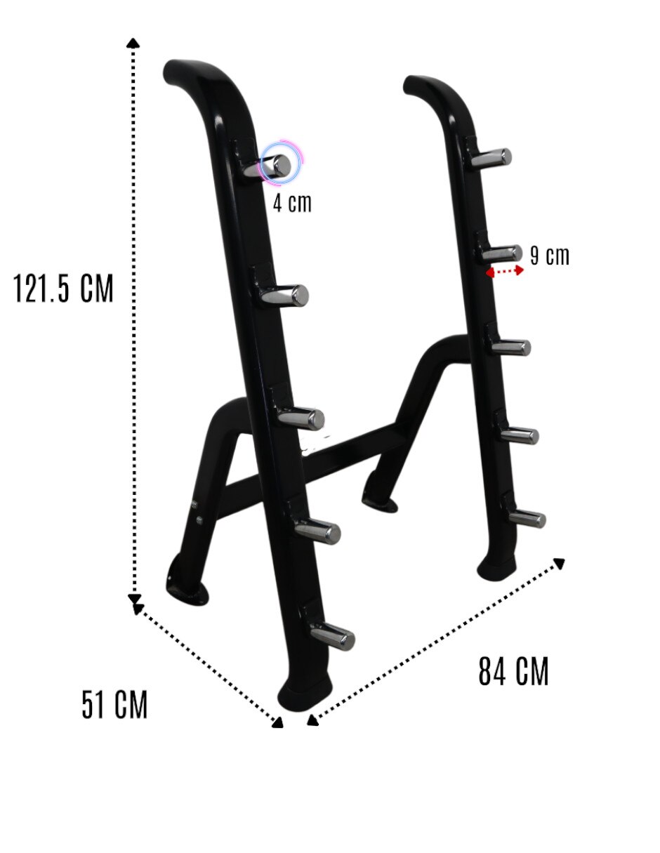 Rack de mancuernas 9