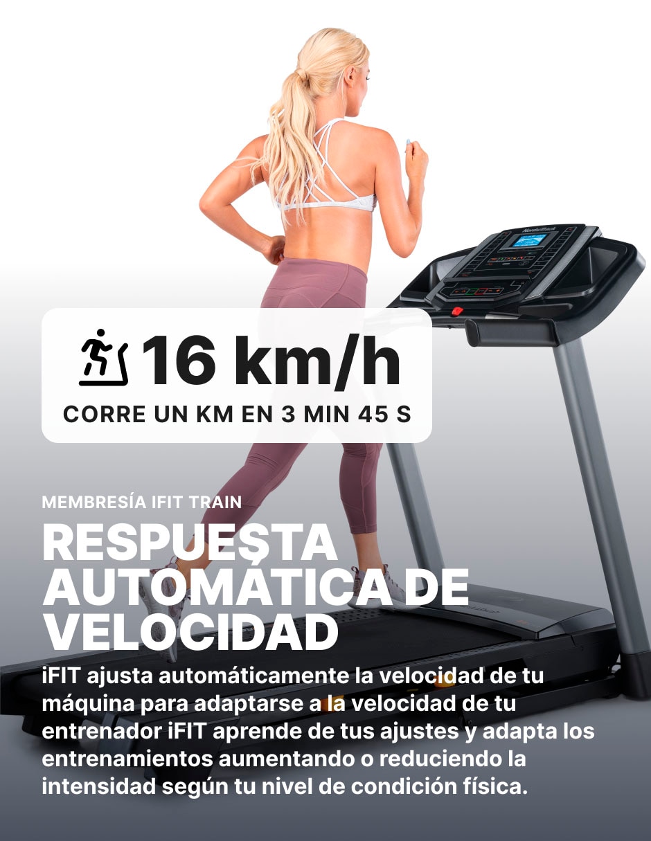 Caminadora serie t6.5 plegable