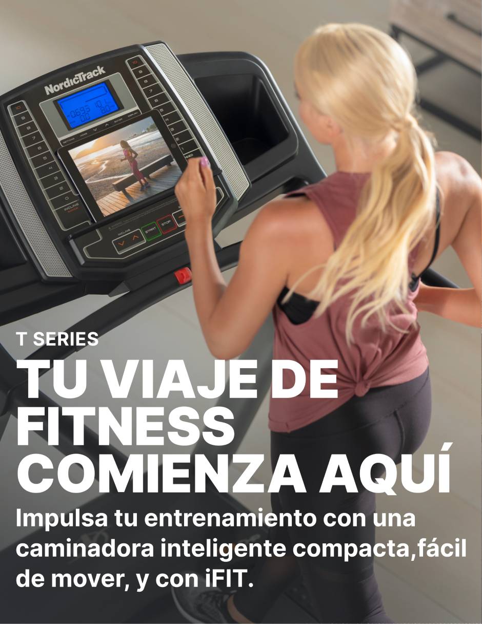 Caminadora serie t6.5 plegable