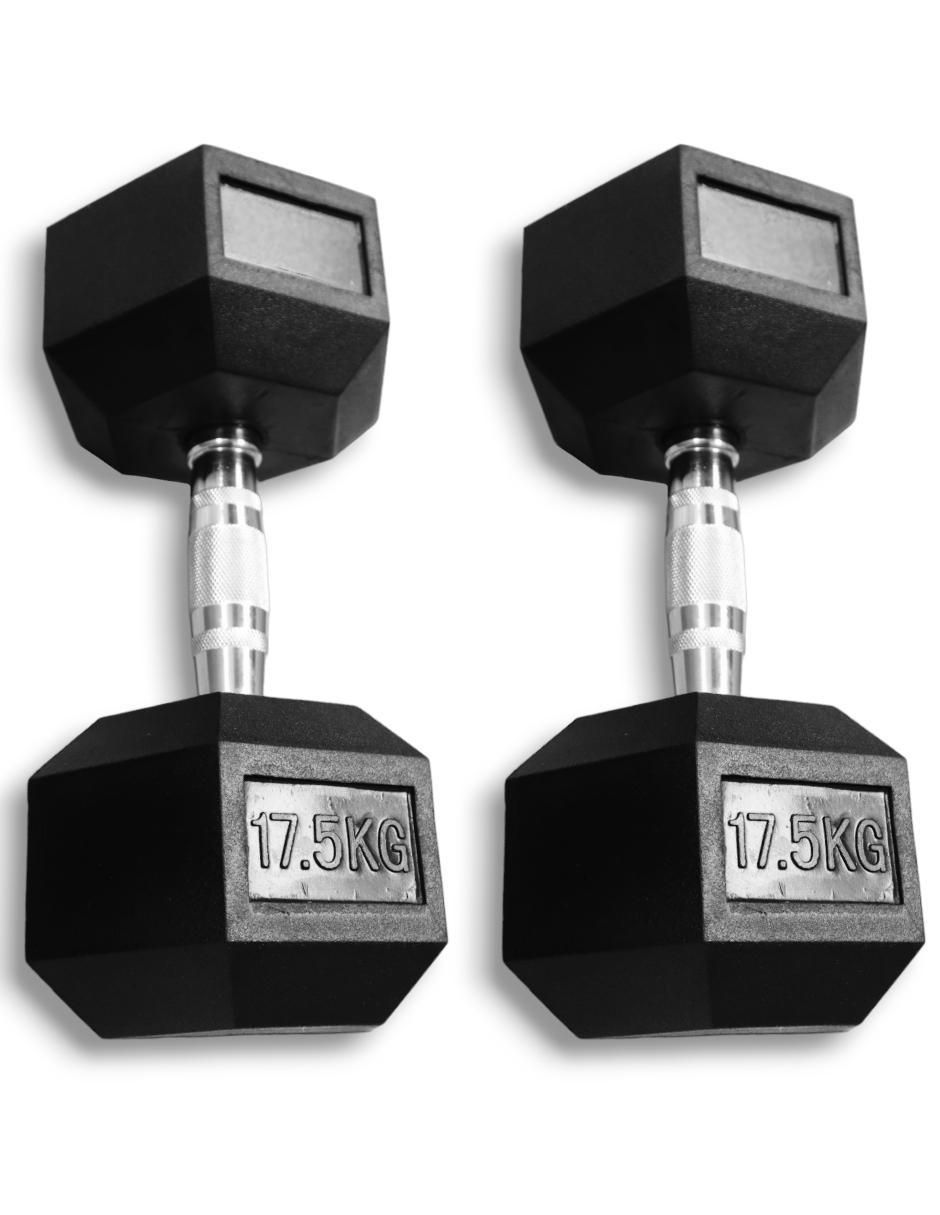 Set mancuernas de peso fijo 17.5 kg 2 piezas Set mancuernas de peso fijo 17.5 kg 2 piezas