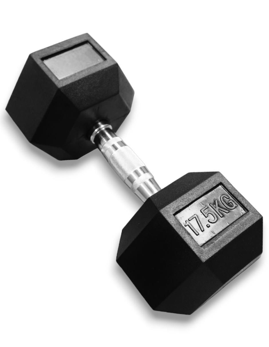 Set mancuernas de peso fijo 17.5 kg 2 piezas