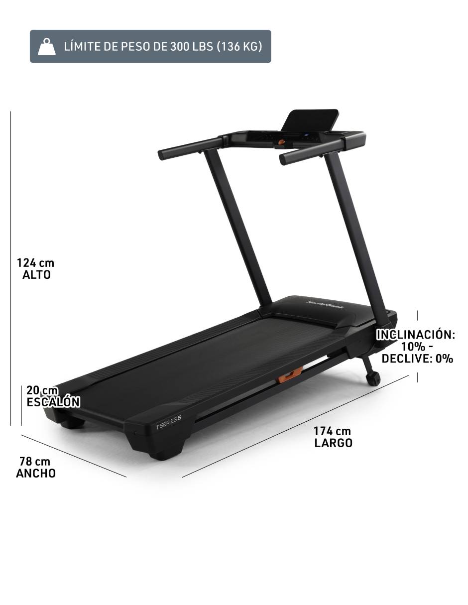 Caminadora Serie T 5 13
