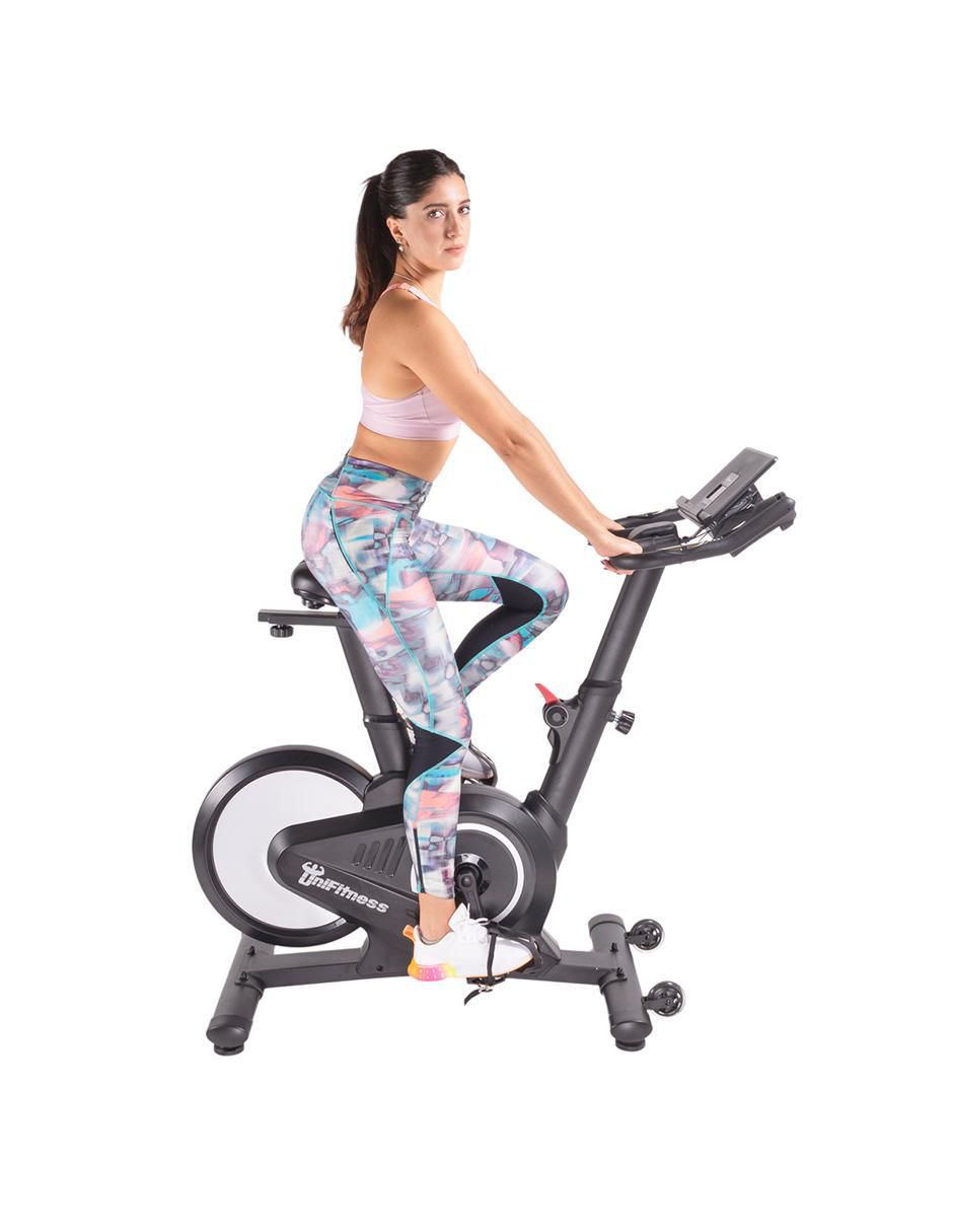 Bicicleta fija acero inoxidable 4