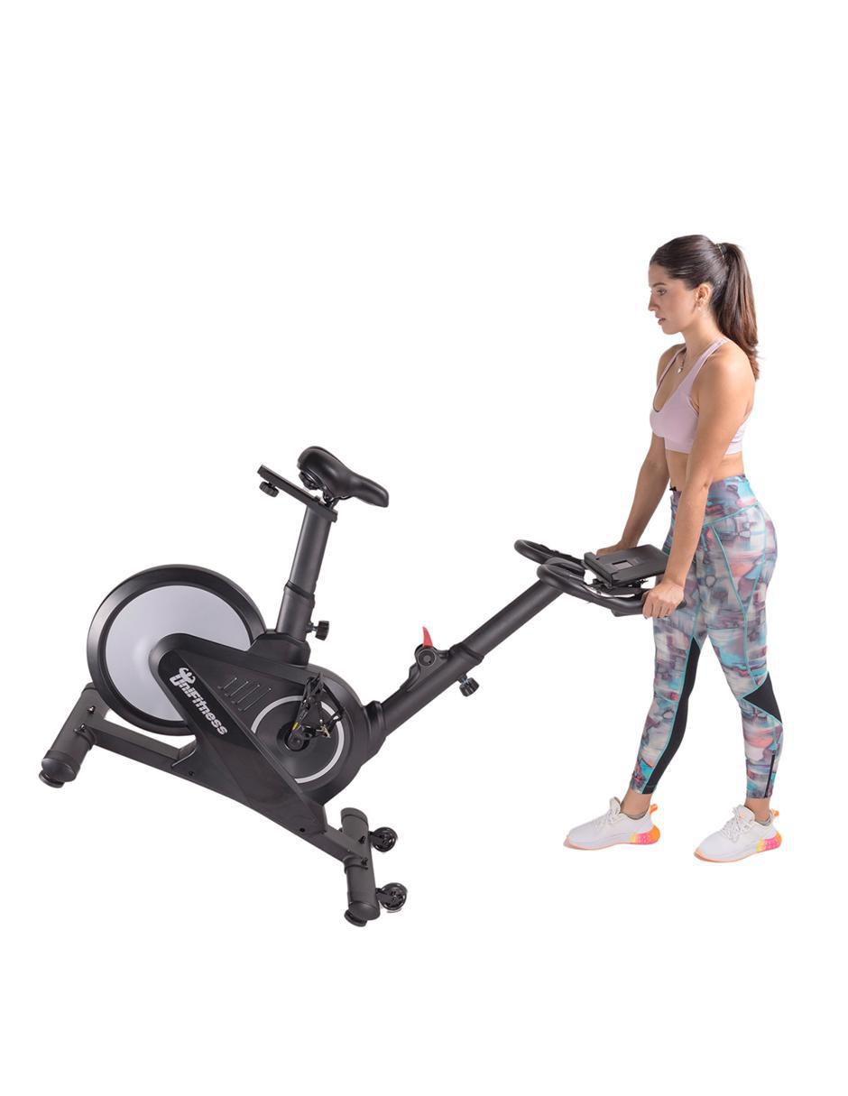 Bicicleta fija acero inoxidable 3
