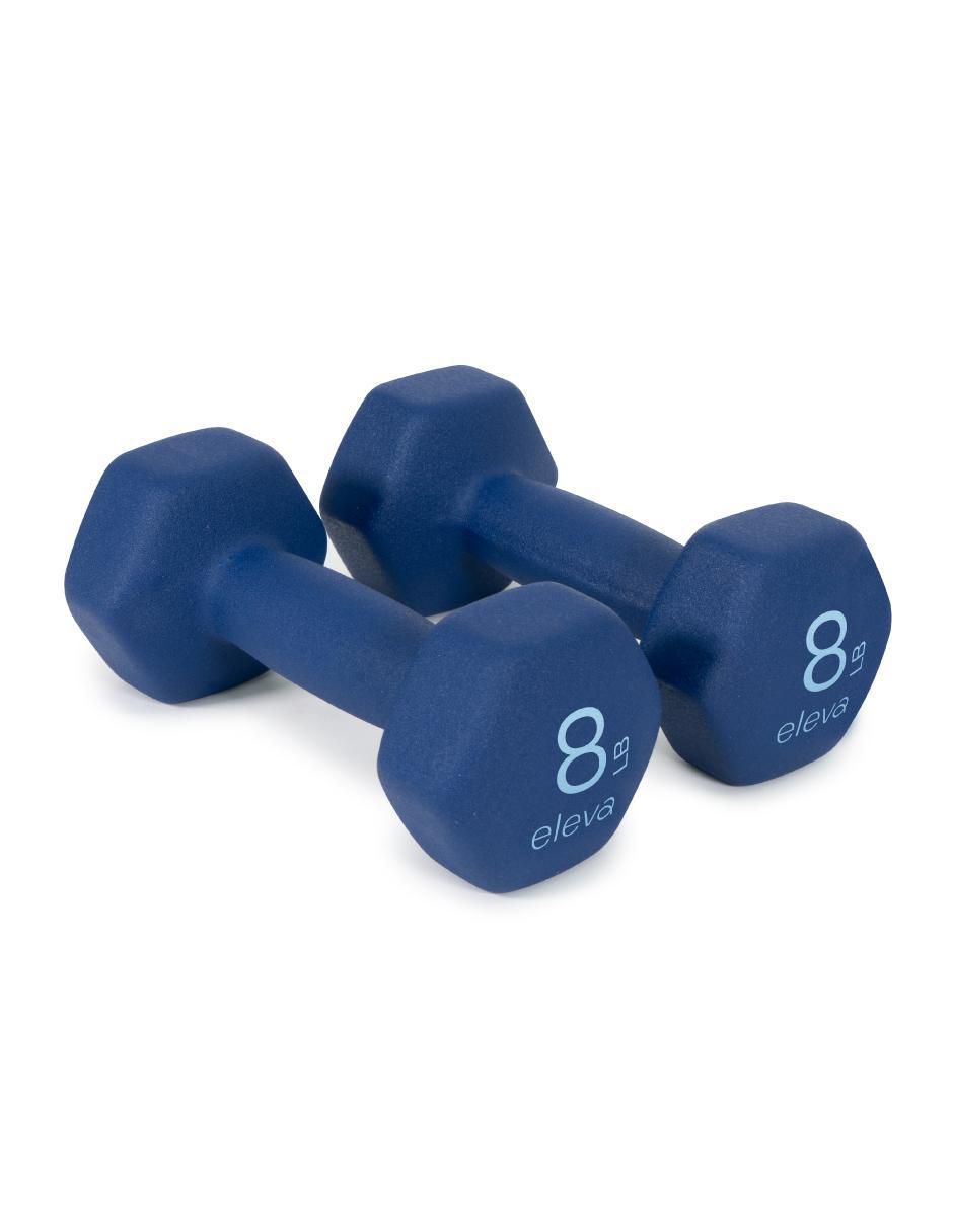 Set mancuernas de peso fijo 3.6 kg 2 piezas 1