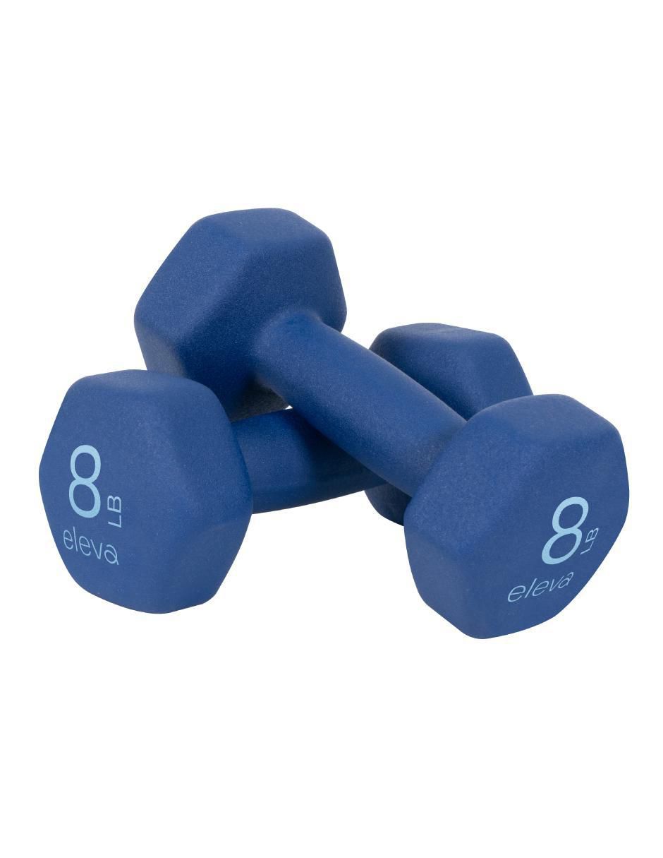 Set mancuernas de peso fijo 3.6 kg 2 piezas 2