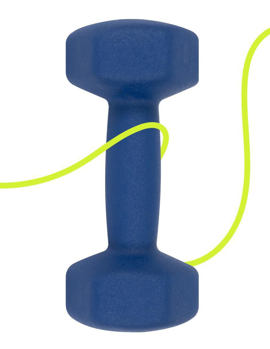 Set mancuernas de peso fijo 3.6 kg 2 piezas 3