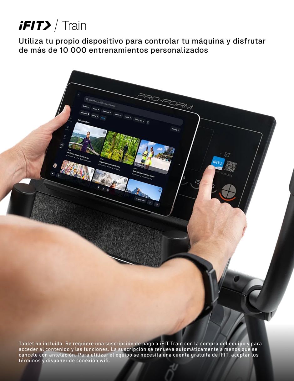 Elíptica Pro-Form Carbon EL
