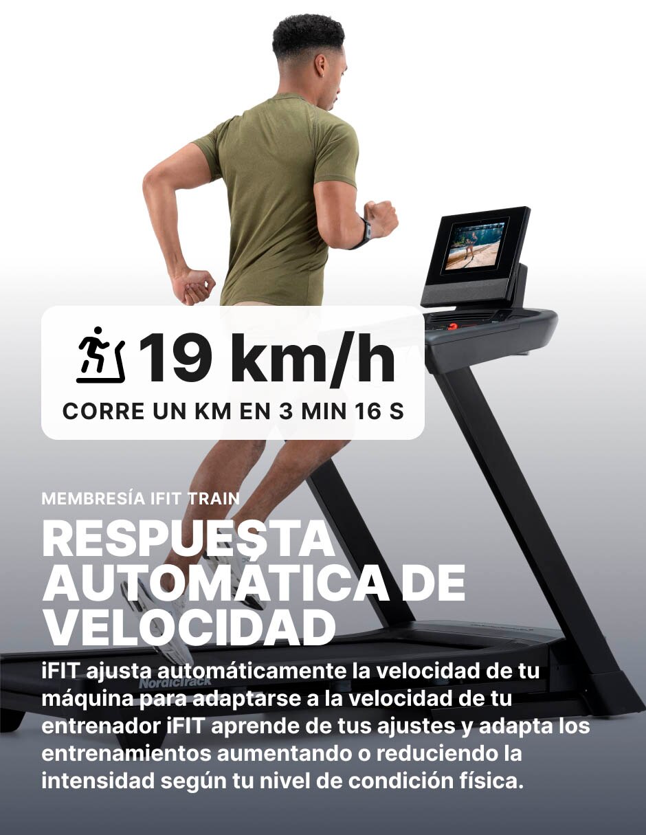 Caminadora mecánica Serie T10 plegable 4
