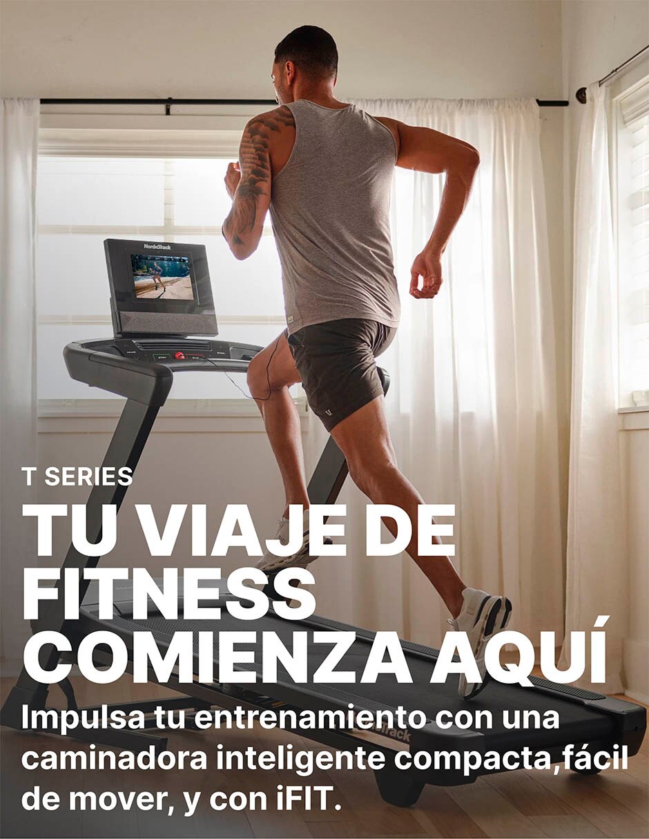 Caminadora mecánica Serie T10 plegable 8
