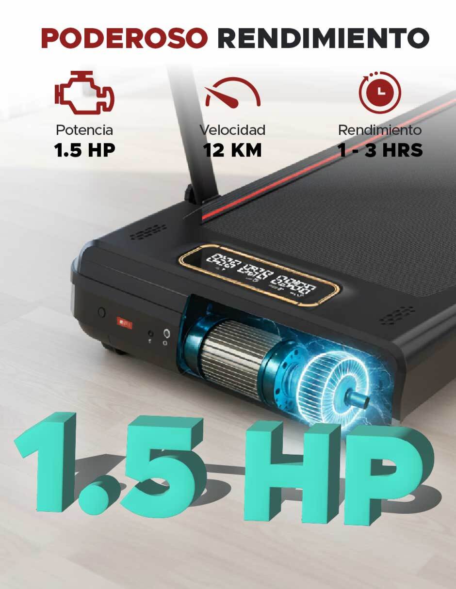 Caminadora profesional eléctrica plegable 6