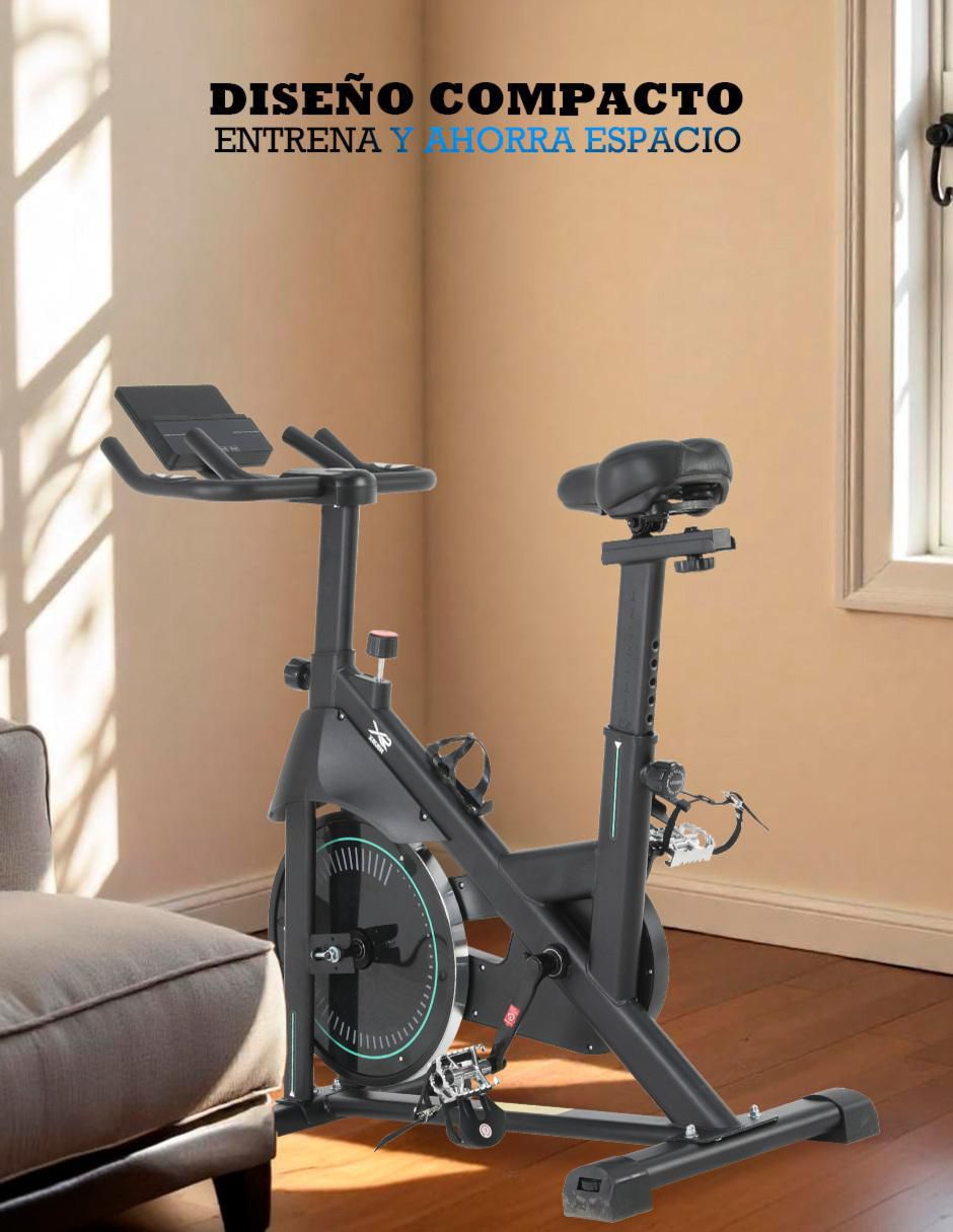 Bicicleta de spinning X-Rush hierro