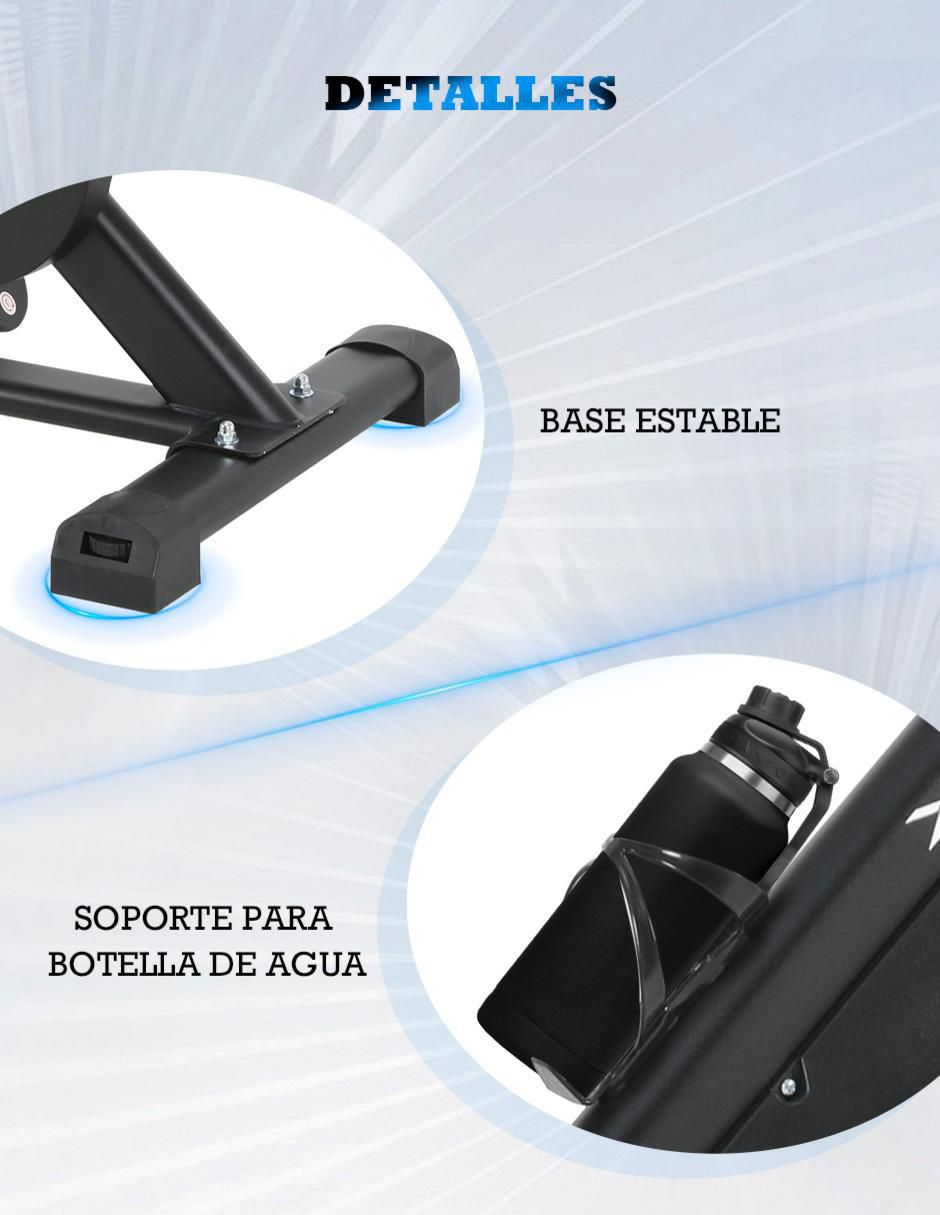 Bicicleta de spinning X-Rush hierro