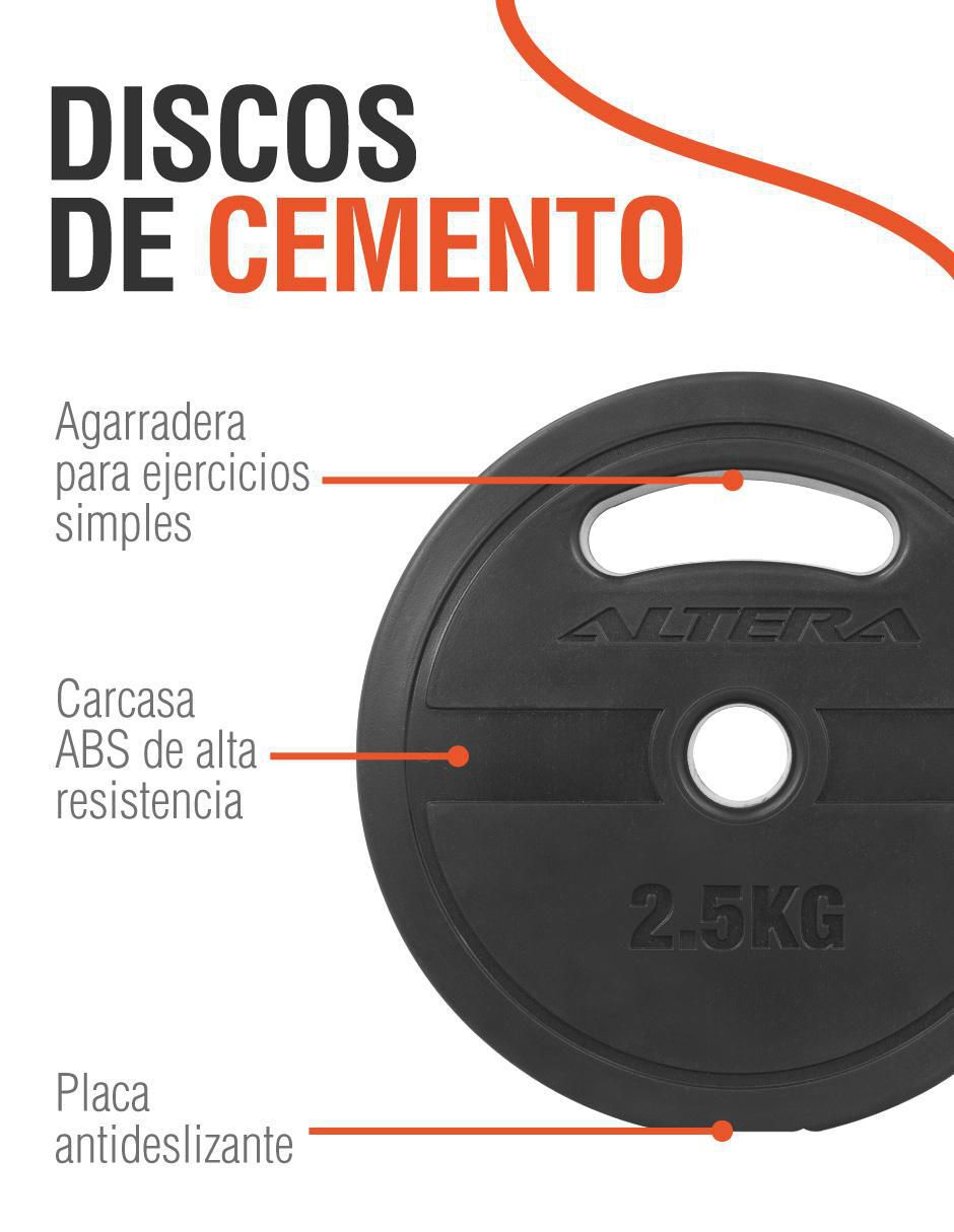 Kit marcuernas de peso variable diferentes pesos 28 piezas 7