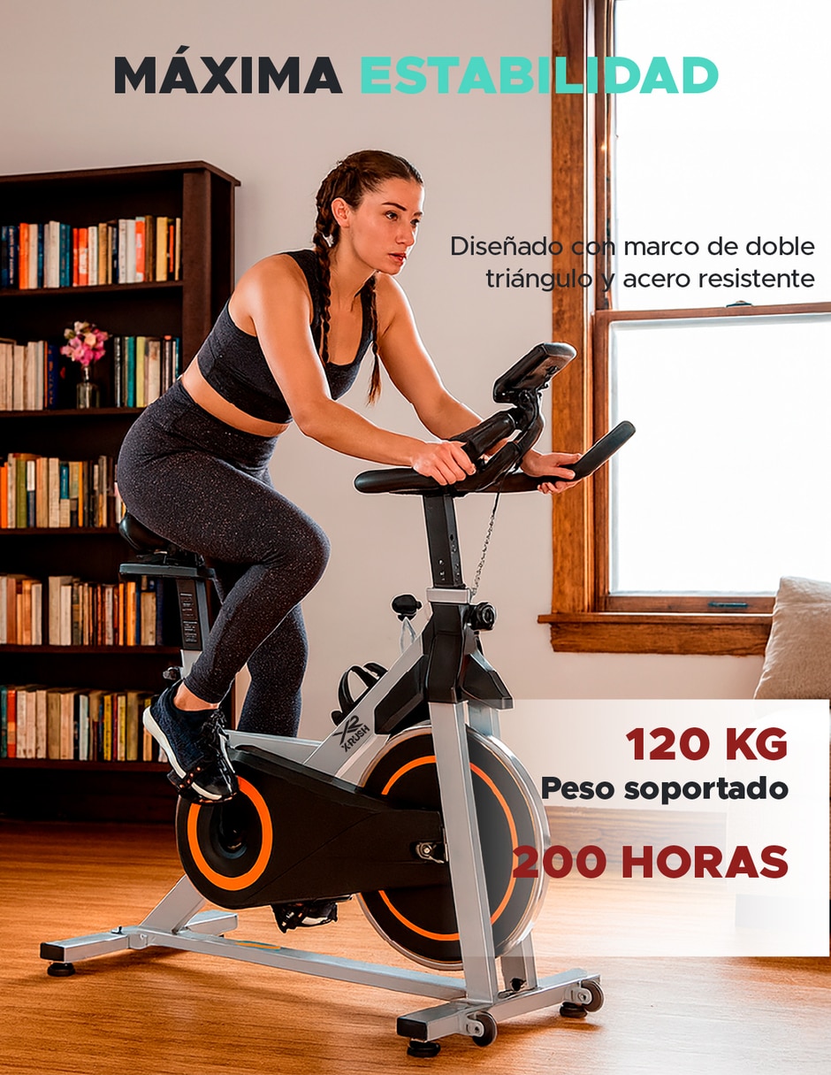 Bicicleta de spinning modelo Strider de hierro 3