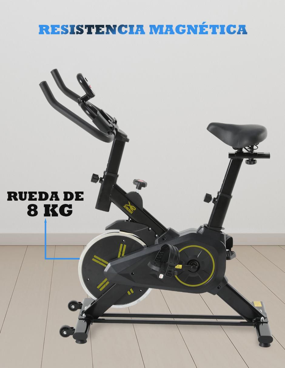 Bicicleta de spinning X-Rush hierro