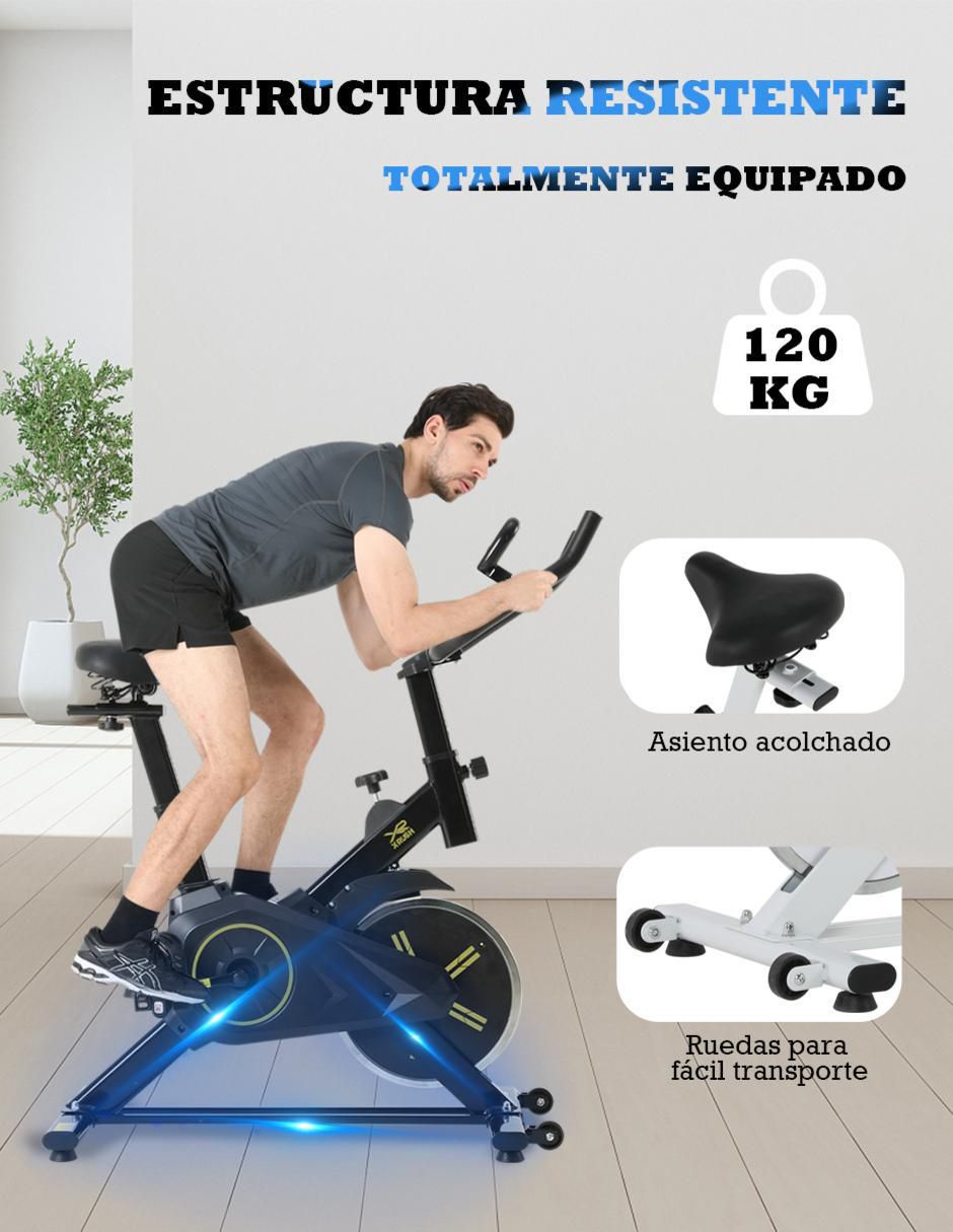 Bicicleta de spinning hierro