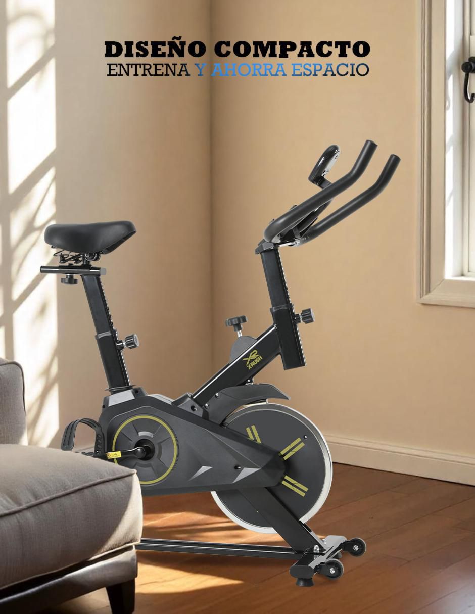 Bicicleta de spinning X-Rush hierro