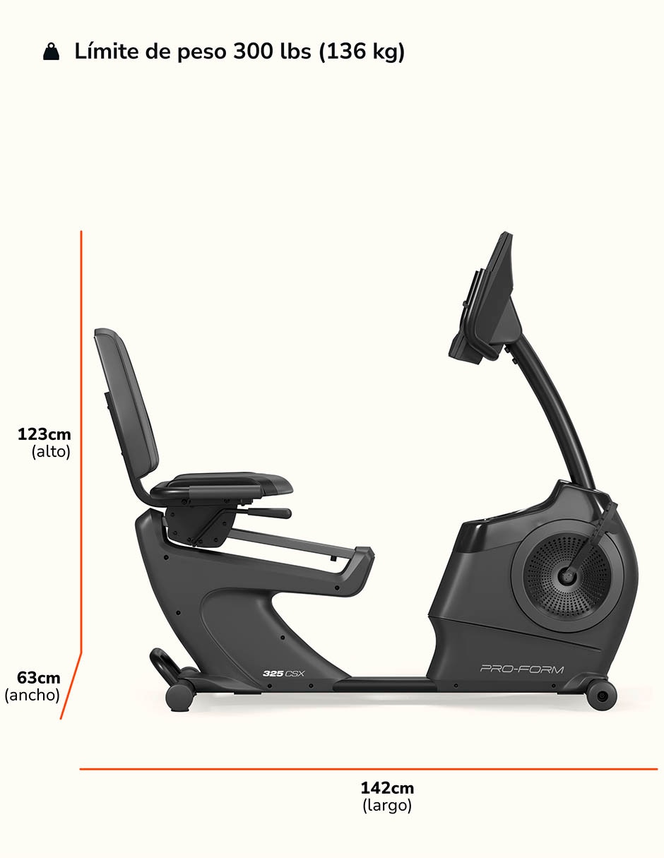 Bicicleta Pro-Form de acero