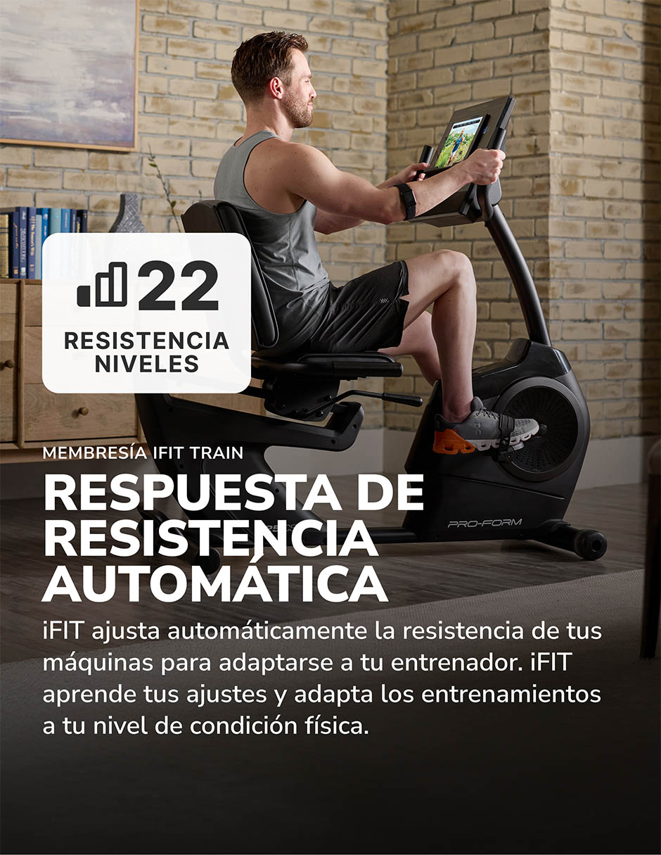 Bicicleta Pro-Form de acero