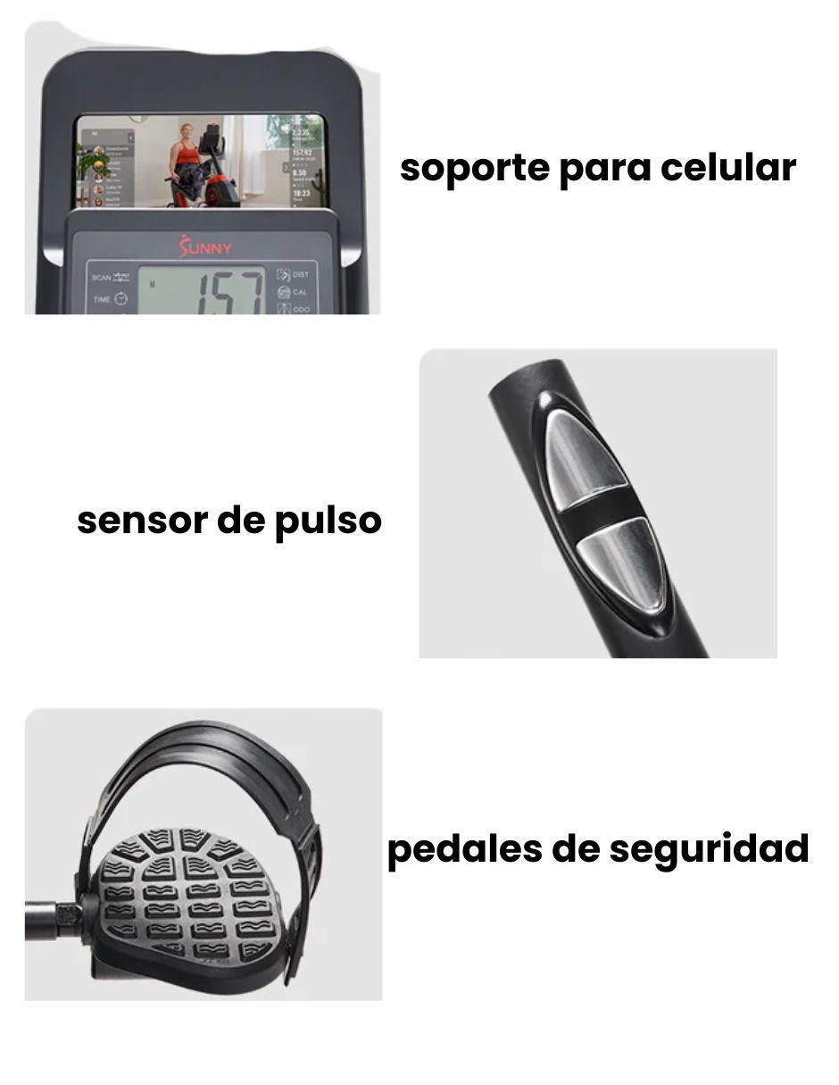 Bicicleta recumbente acero inoxidable