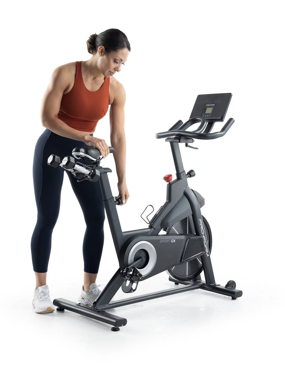 Bicicleta spinning Sport CX de acero 9