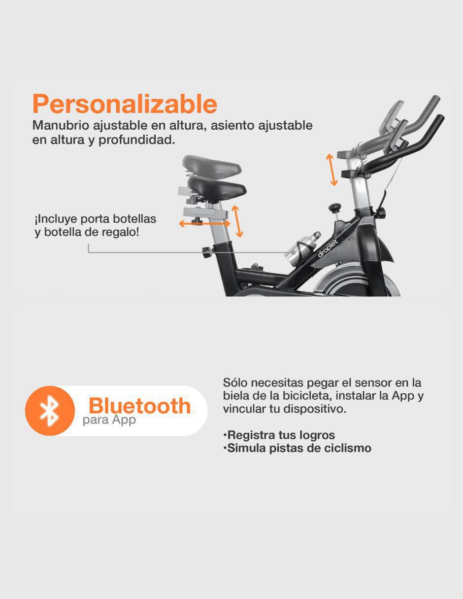 Bicicleta fija modelo SP13 de acero Bicicleta fija modelo SP13 de acero