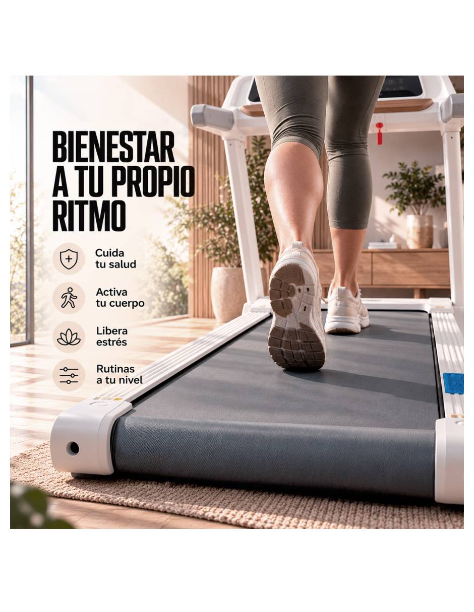 Caminadora casera MKZ-Camia7 plegable 6