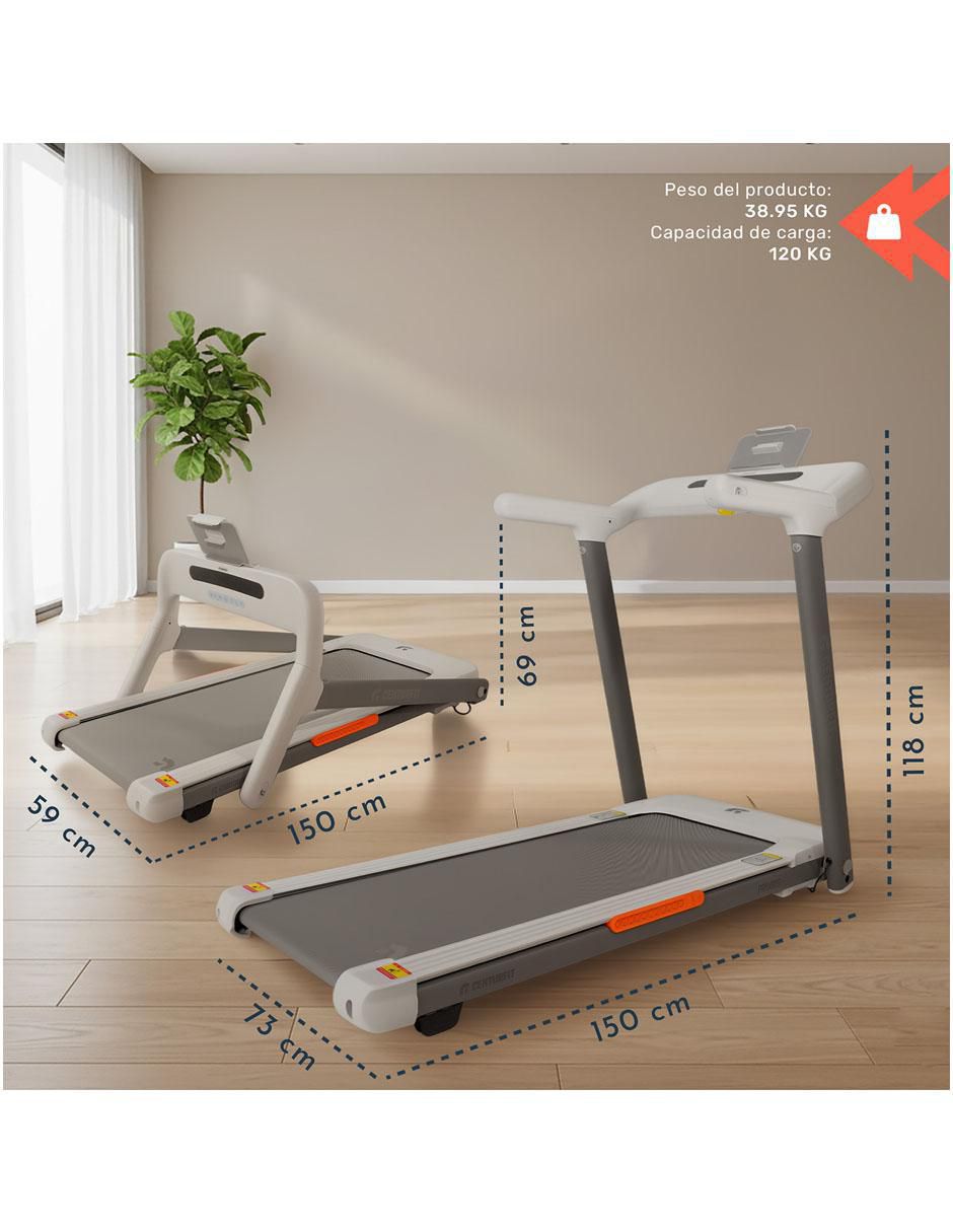 Caminadora semiprofesional mkz-camiu2s plegable 7