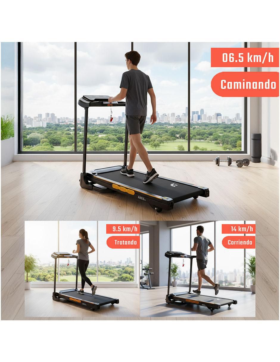 Caminadora semiprofesional centurfit mkz-cami5100sz sí