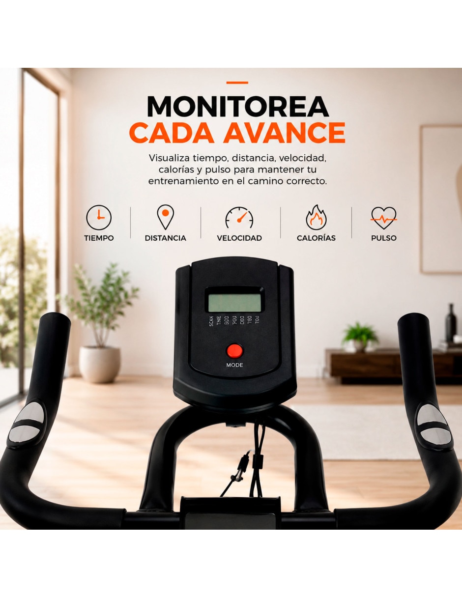 Bicicleta fija modelo mkz-7702-13kgsro de acero
