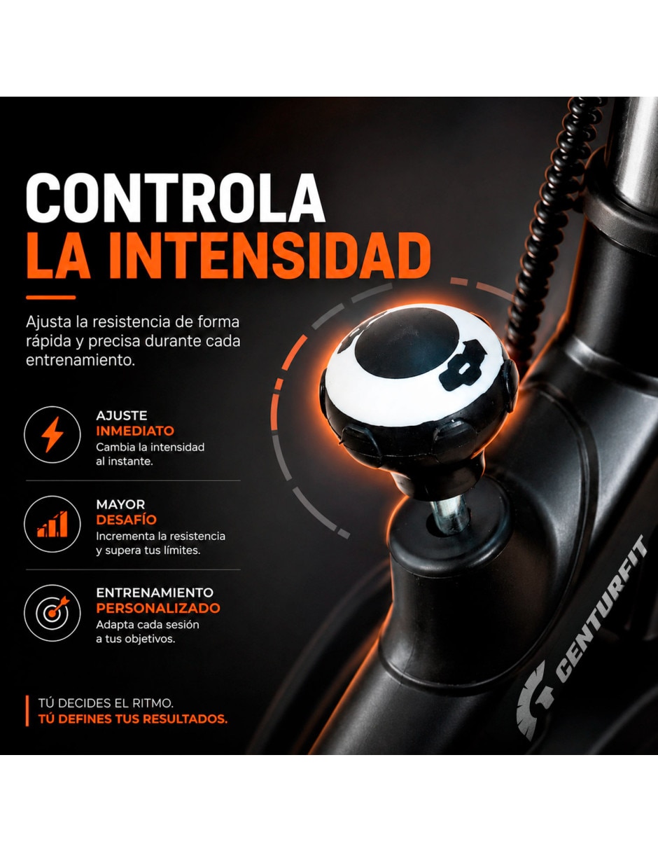 Bicicleta fija modelo mkz-7702-13kgsro de acero