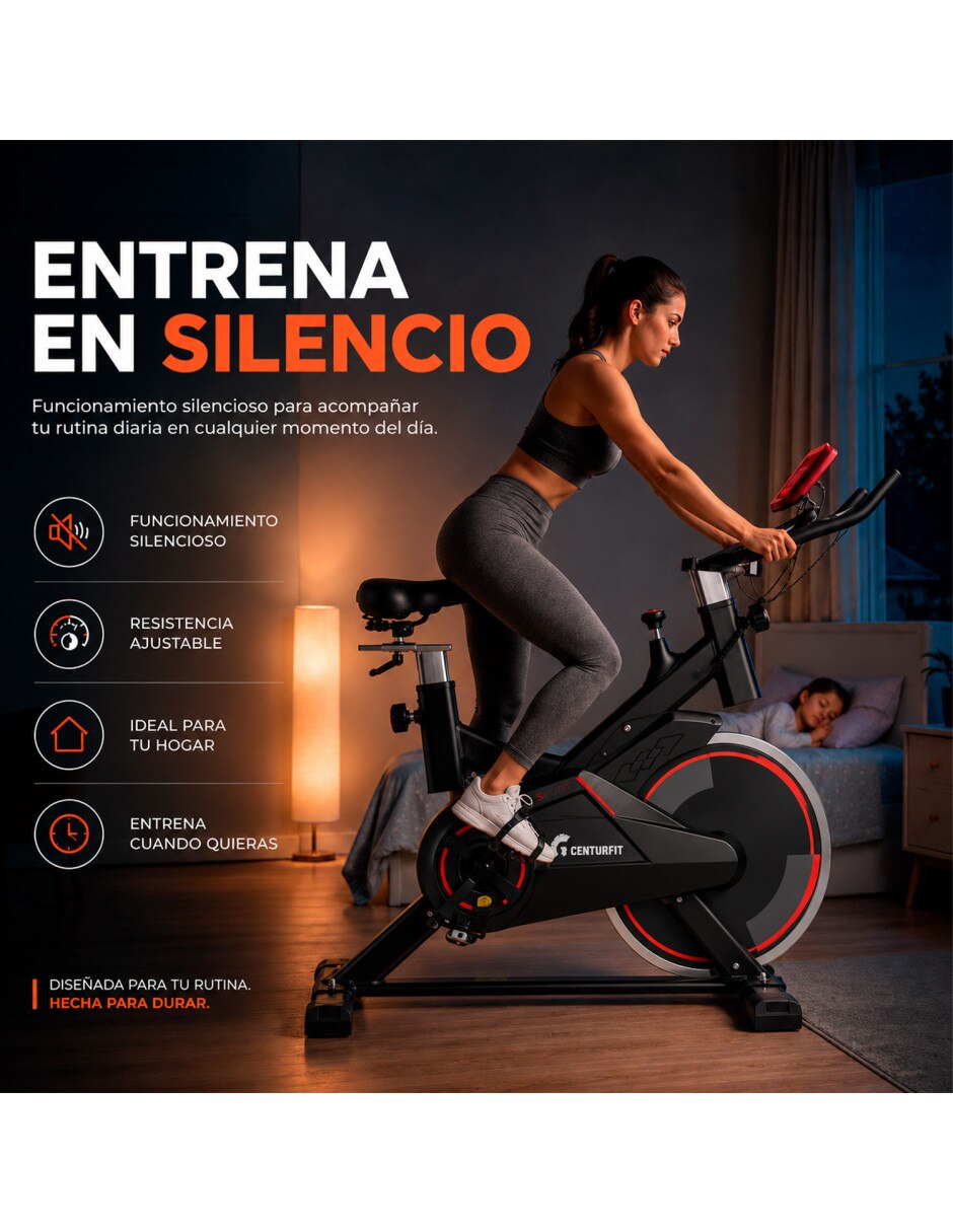 Bicicleta fija modelo mkz-7702-13kgsro de acero 7