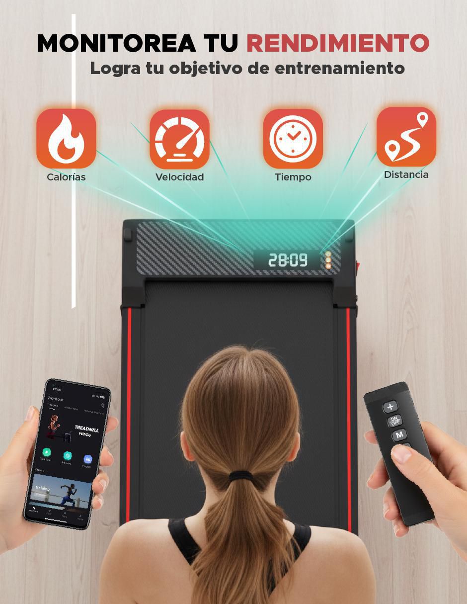 Caminadora profesional plegable 3