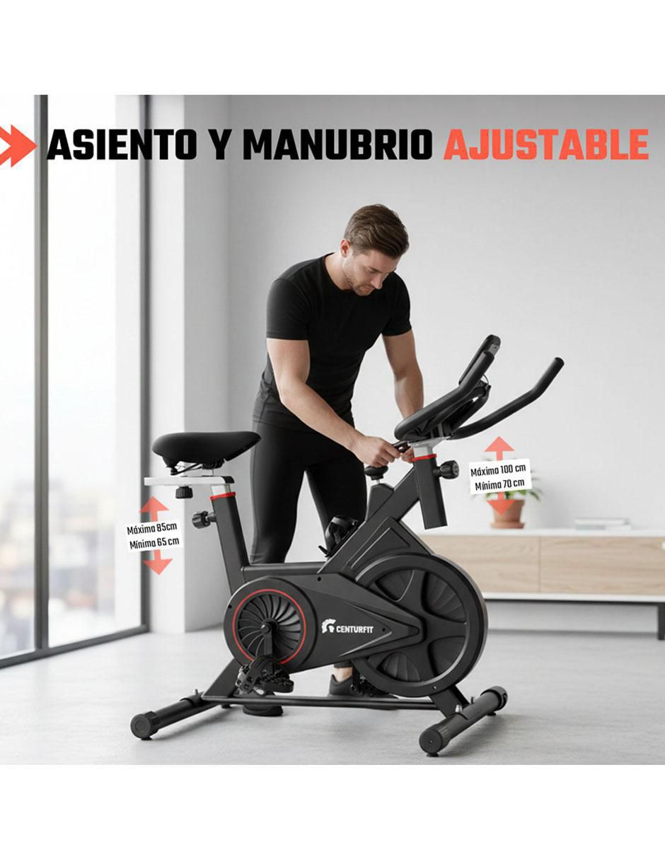 Bicicleta fija modelo Spintrans de acero 3