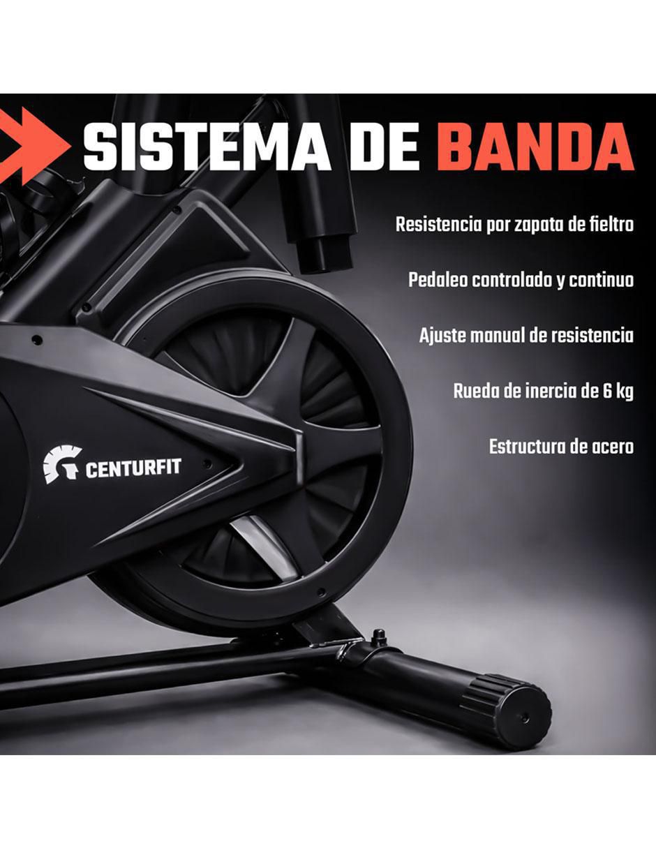 Bicicleta fija modelo Spintrans de acero 4