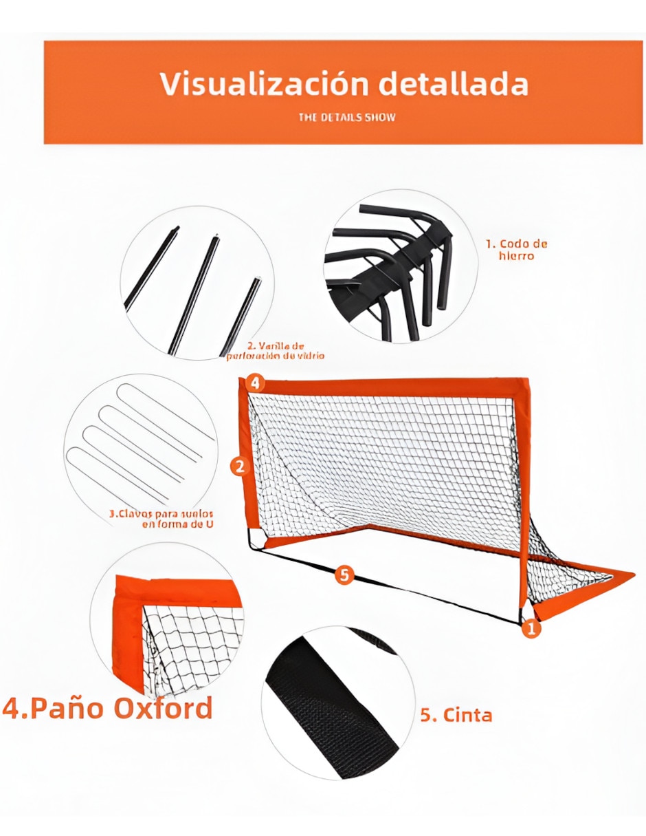 Set porteria con red
