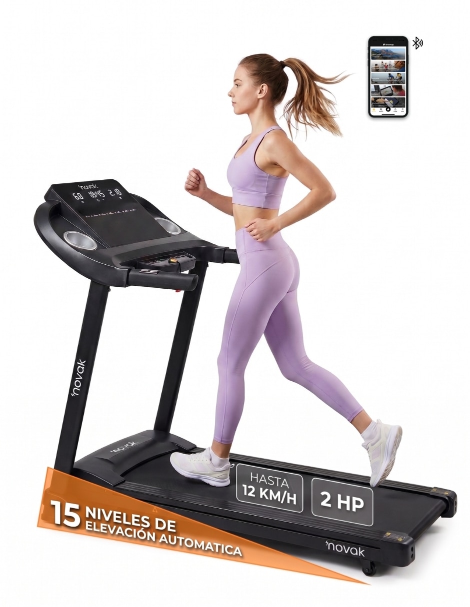 Caminadora profesional novak pro elemental plegable Caminadora profesional novak pro elemental plegable