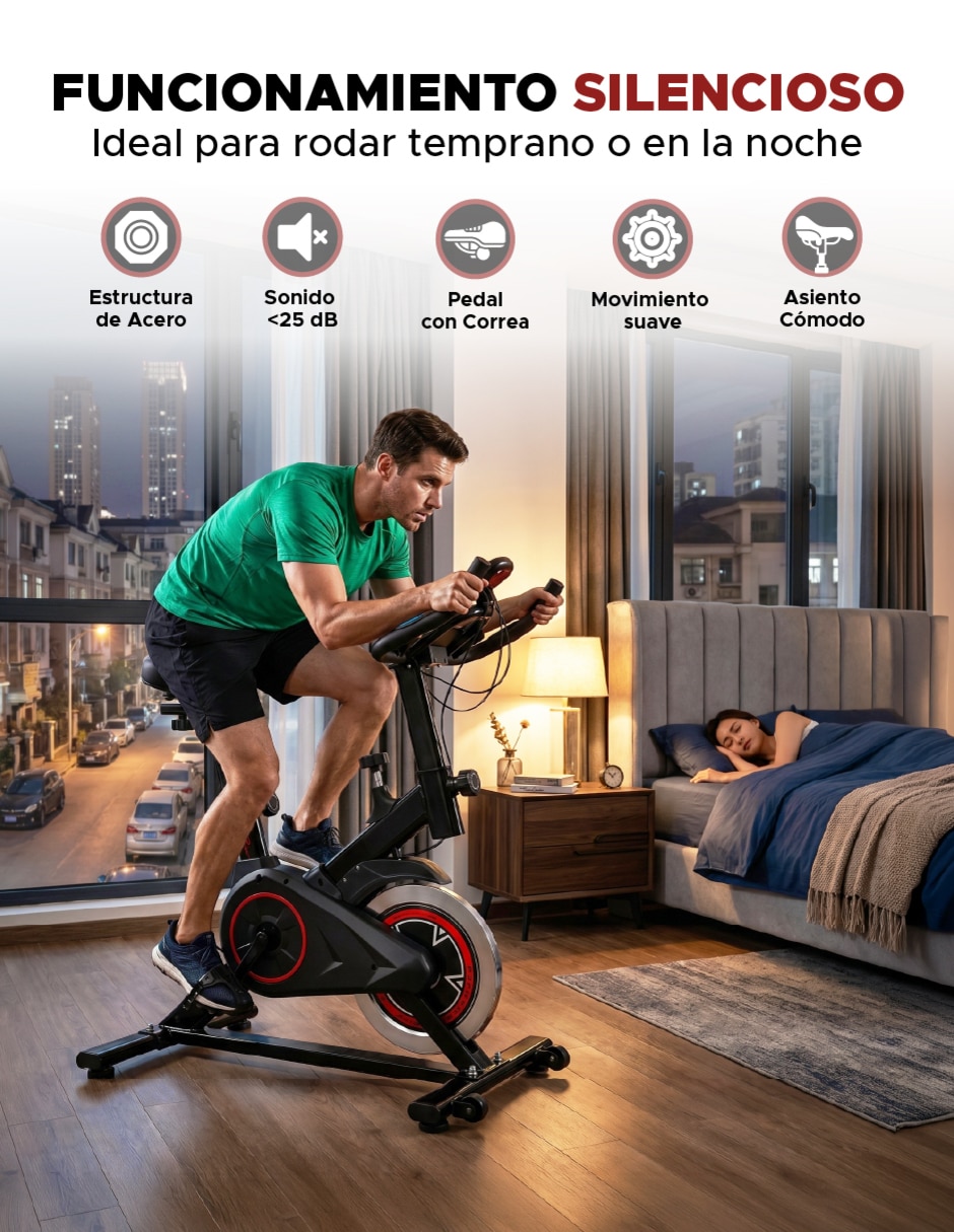 Bicicleta de spinning 7