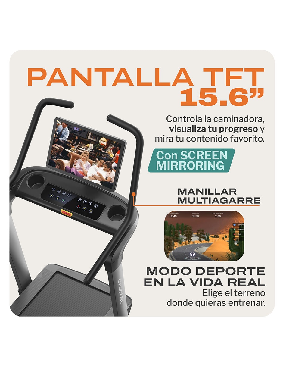 Caminadora profesional RN1020 plegable