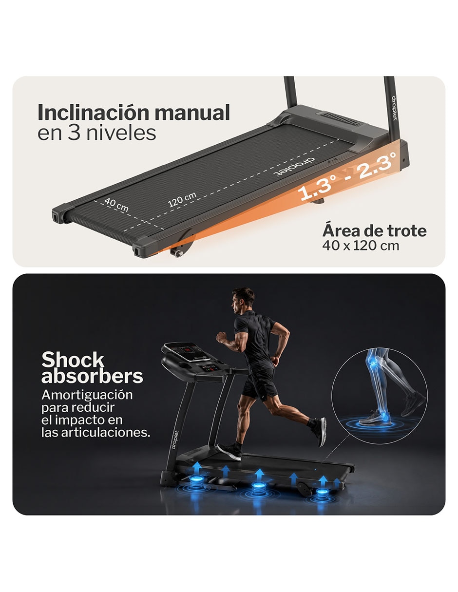 Caminadora profesional RN420 plegable