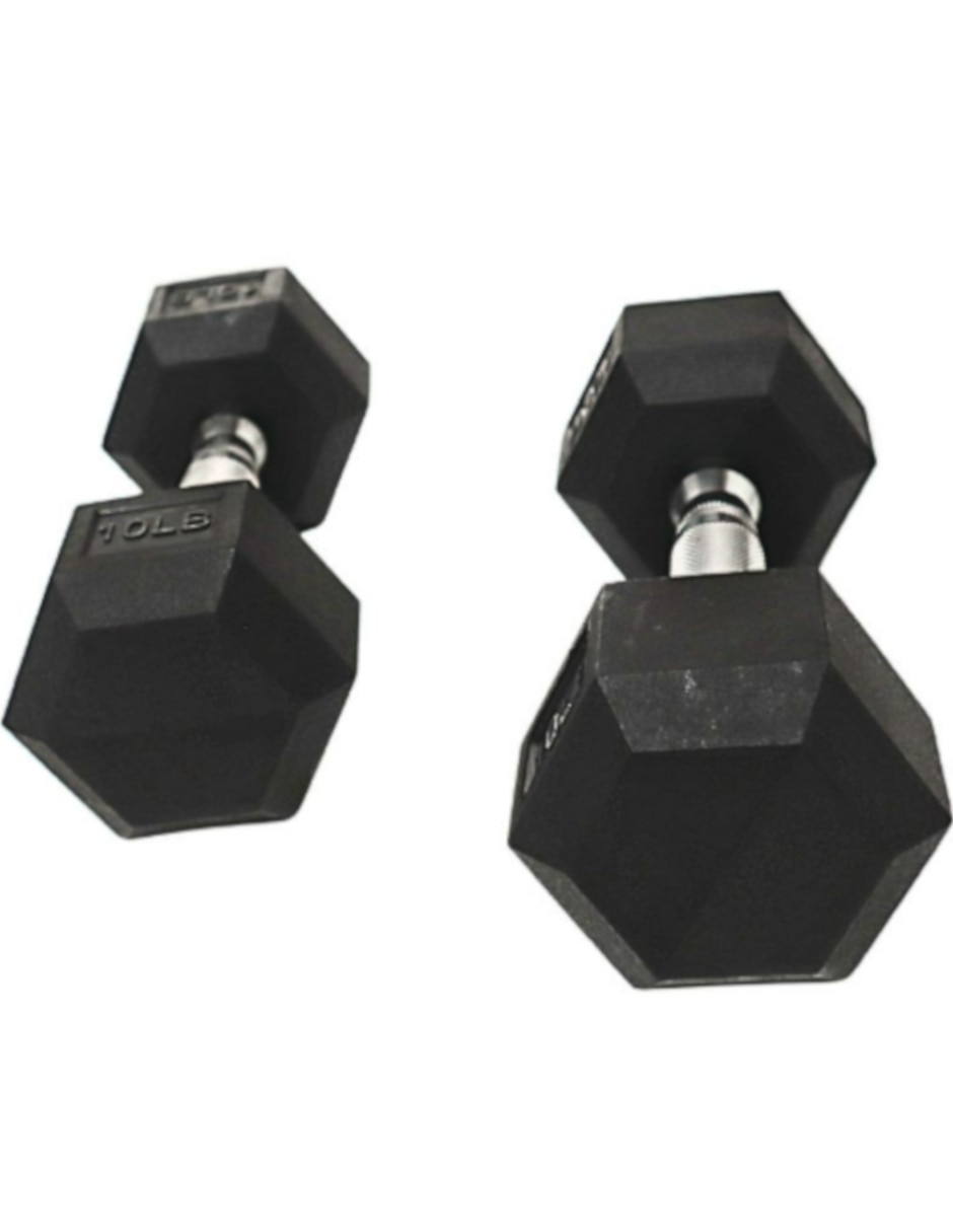 Set mancuernas de peso fijo 5 kg 2 piezas 5