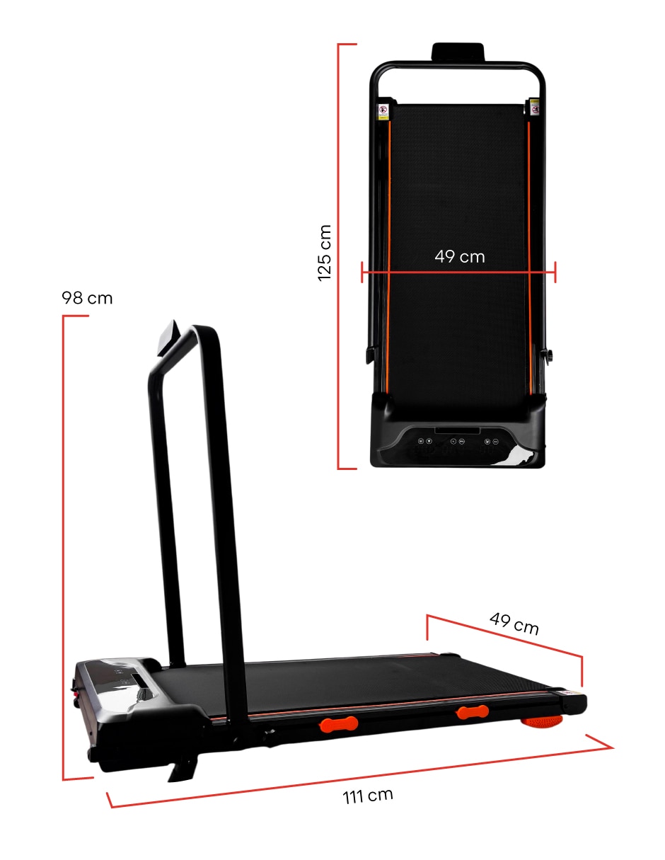 Caminadora profesional lucpldp11s565 plegable 10