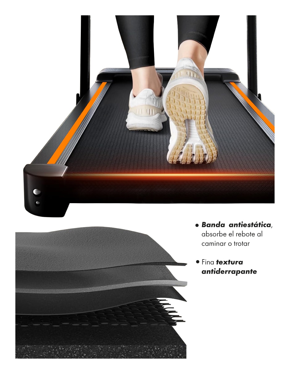 Caminadora profesional lucpldp11s565 plegable 3