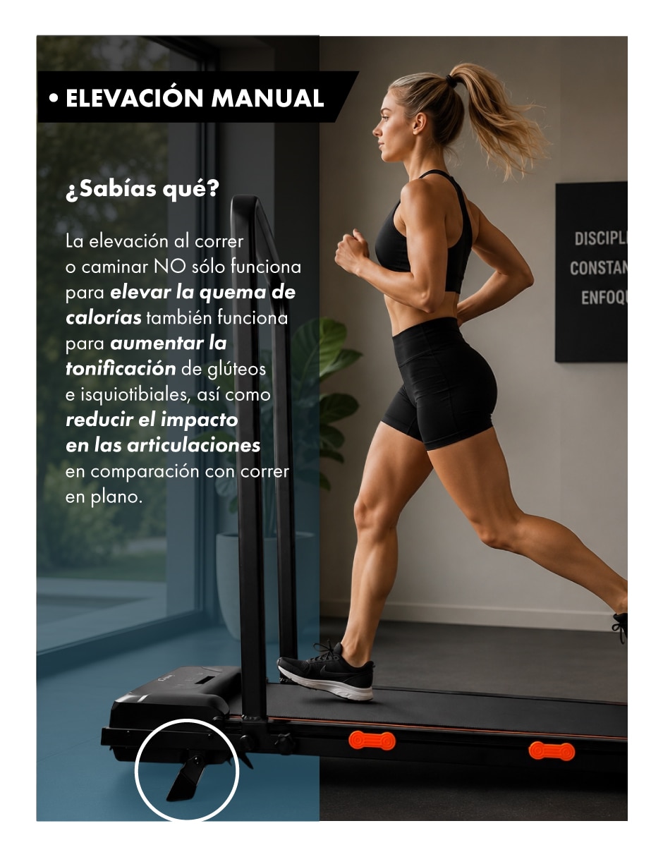 Caminadora profesional lucpldp11s565 plegable 6