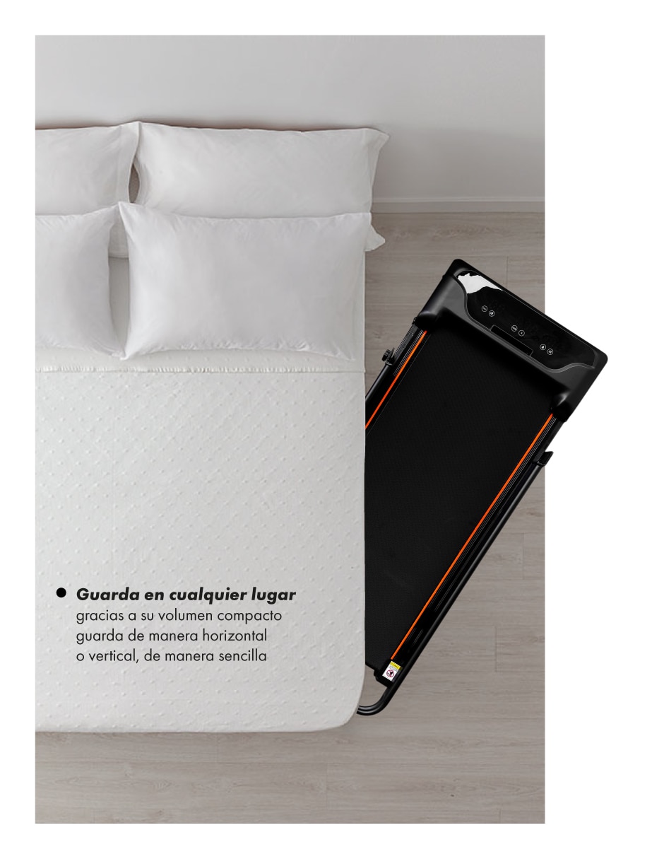 Caminadora profesional lucpldp11s565 plegable 4