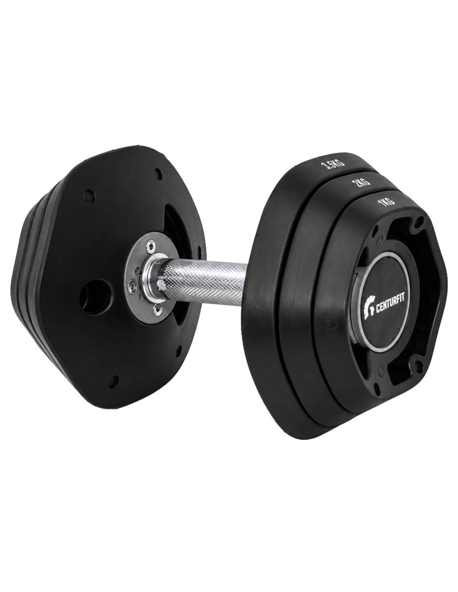 Set mancuerna de peso fijo 20 kg 6