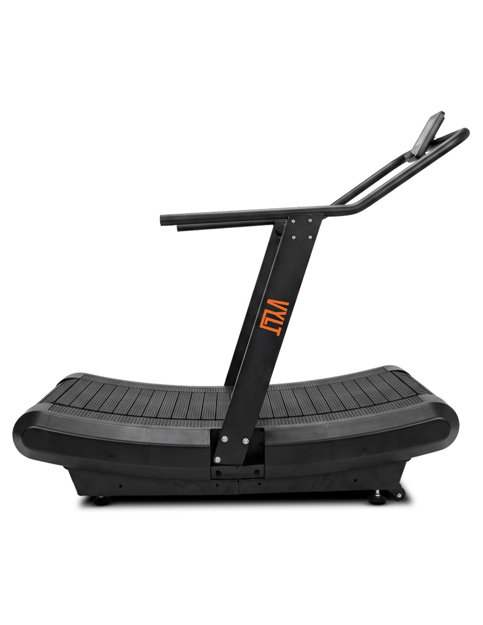 Caminadora curva con inclinación ajustable velocidad 0–20 km/h y pantalla led