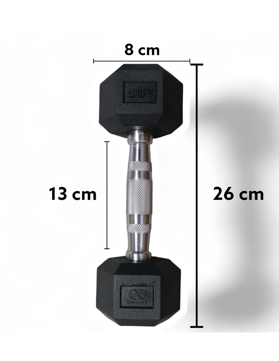 Set mancuernas de peso fijo 2 piezas 5