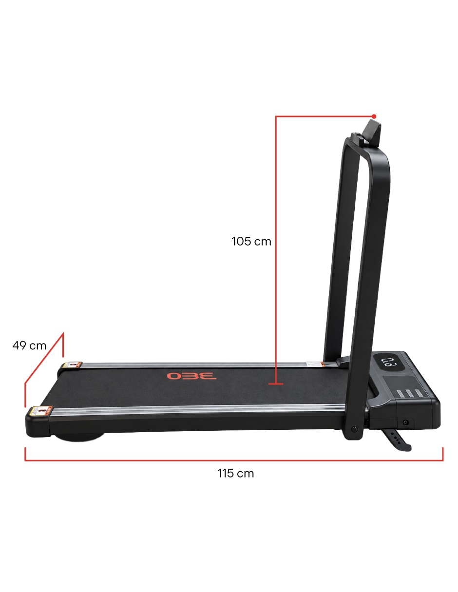 Caminadora semiprofesional lucnmdp11s955 plegable 9